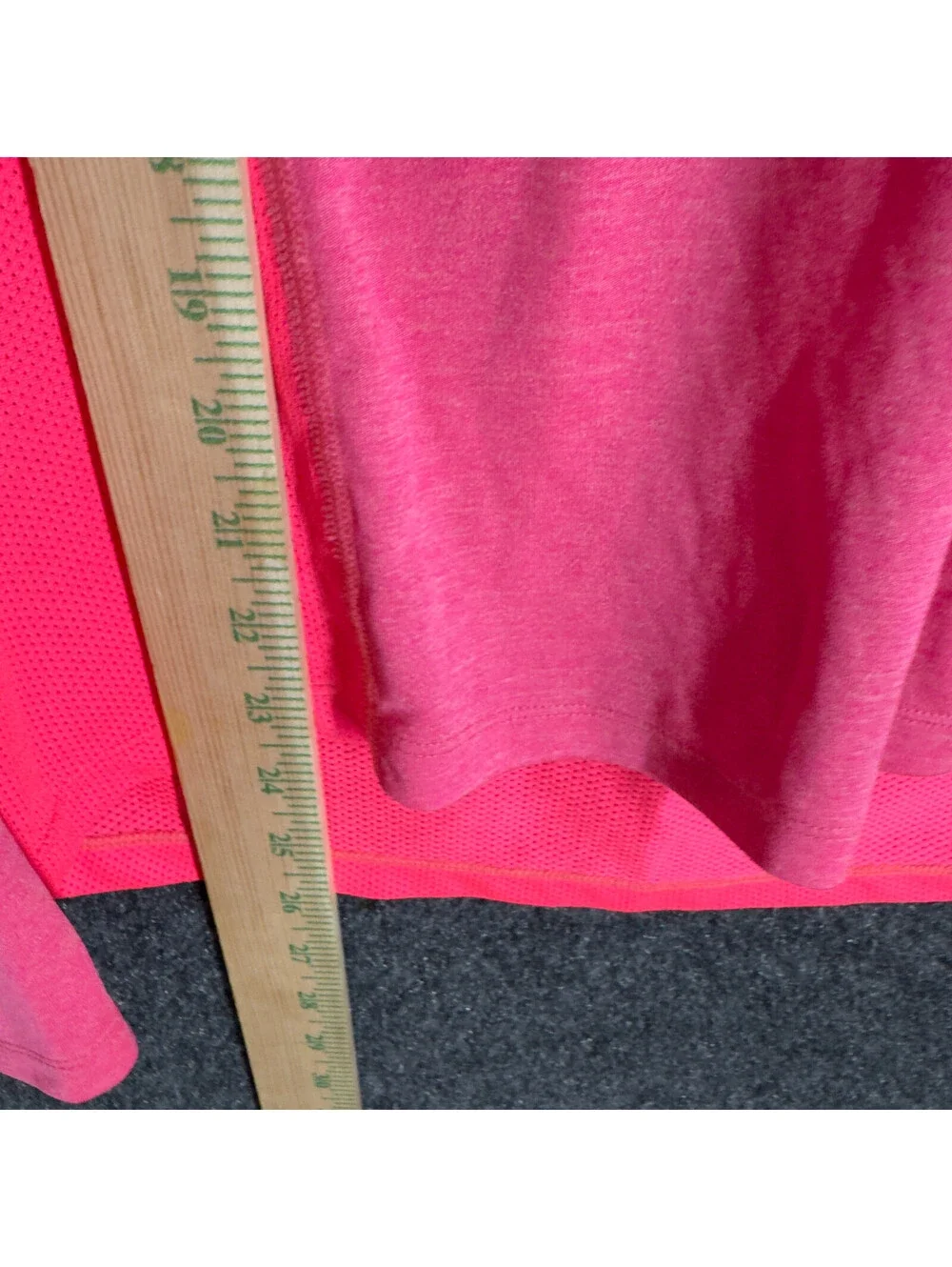 Nike Activewear Top Women L Large Pink Long Sleeve Dri Fit Gym Running Stretch